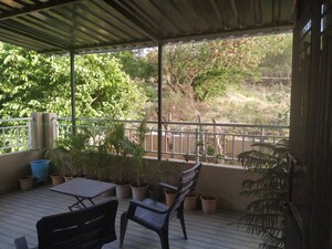 Balcony in 3 BHK Apartment at Sai Aura Ville, Bavdhan – for Rent