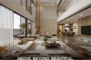 Living Room in 3 BHK Apartment at Gota – for Sale