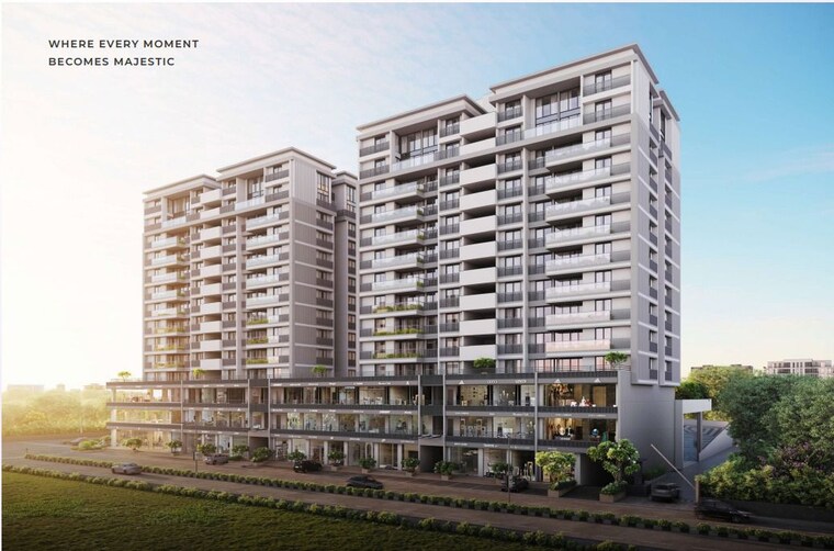 Exterior View, gota 3 Bedroom 2655 Sq.Ft. Apartment In Gota Ahmedabad 10740100