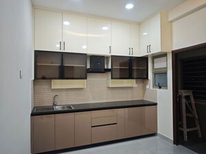 Kitchen in 3 BHK Apartment at Hallmark Treasor, Narsingi – for Rent