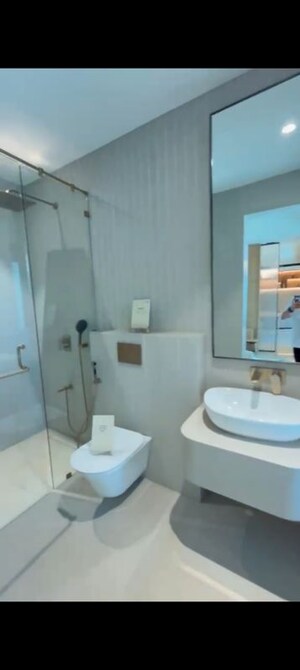 Bathroom in 4 BHK Apartment at Viceroy Visava, Andheri West – for Sale