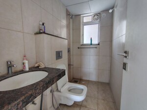 Bathroom in 3 BHK Apartment at Godrej Boulevard, Manjari – for Rent