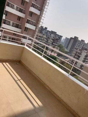 Balcony in 1 BHK Apartment at Kunal Nakshatram, Chinchwad – for Rent