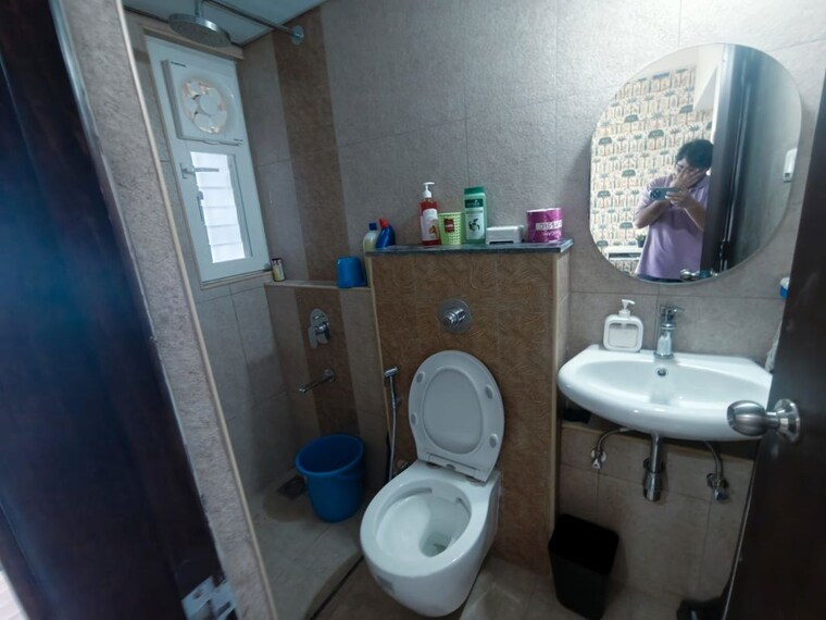 Bathroom, purvankara-emerald-bay Studio 325 Sq.Ft. Apartment In Mundhwa Pune 10740139