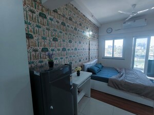 Kitchen in Studio Apartment at Purvankara Emerald Bay, Mundhwa – for Rent