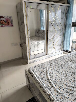 Bedroom in 2 BHK Apartment at Rohan Silver Gracia, Ravet – for Rent