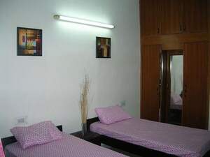 Bedroom in 1 RK Independent House at Sector 14 – for Rent