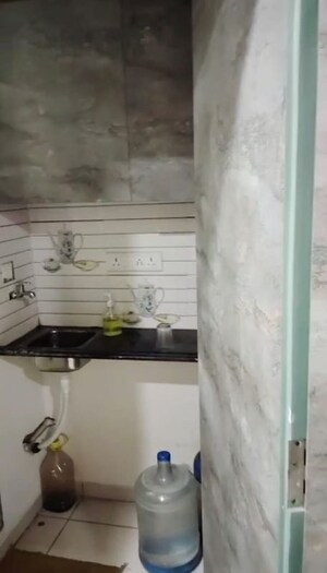 Bathroom in  Office Space at Sun Westbank, Navrangpura – for Rent