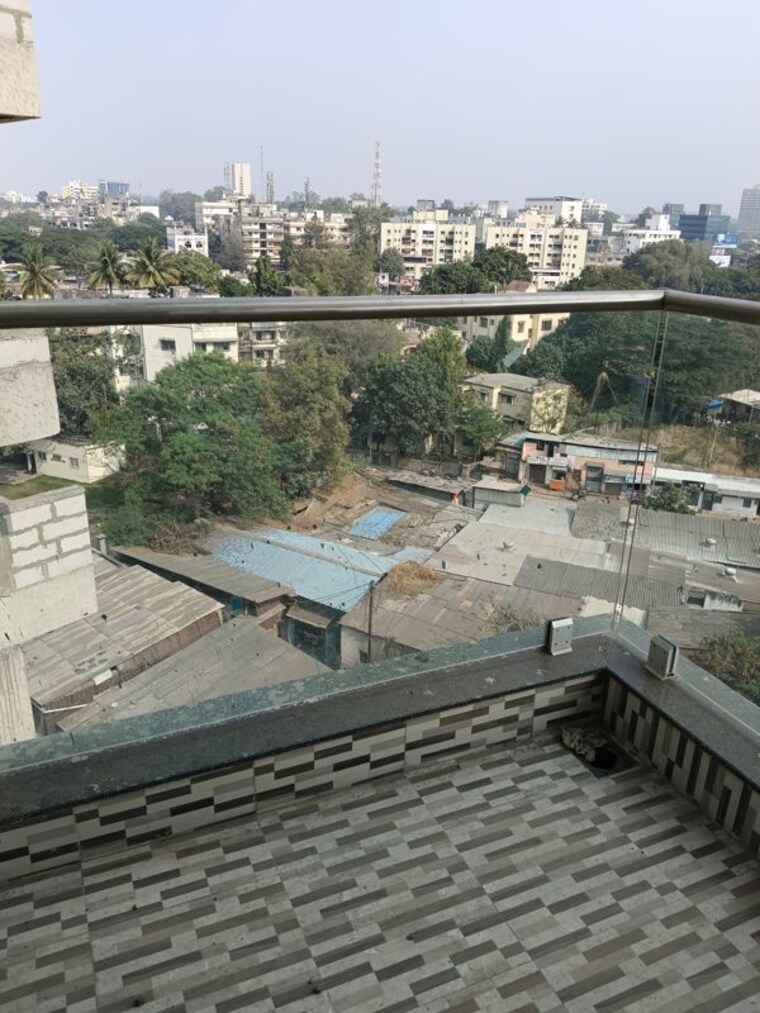 Balcony, msr-seasons 2 Bedroom 661 Sq.Ft. Apartment In Chinchwad Pune 10740173