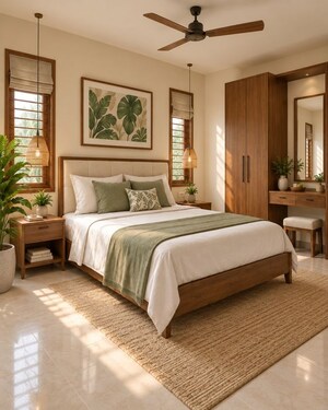 Bedroom in 3 BHK Villa at Kanjikode – for Sale