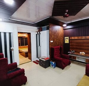 Living Room in 1 BHK Apartment at Versova Kiran, Andheri West – for Rent