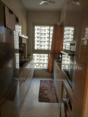 Kitchen in 2 BHK Apartment at Hiranandani Castle Rock, Powai – for Rent