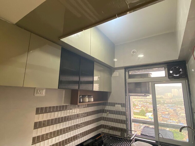 Kitchen, puranik-city 1 Bedroom 447 Sq.Ft. Apartment In Kasarvadavali Thane 10740273