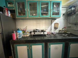 Kitchen in 1 BHK Apartment at K Raheja Vihar, Powai – for Rent