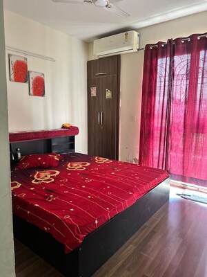 Bedroom in 3 BHK Builder Floor at BPTP Parkland Pride, Sector 77 – for Rent