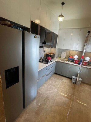 Kitchen in 3.5 BHK Apartment at M3M Merlin, Sector 67 – for Rent