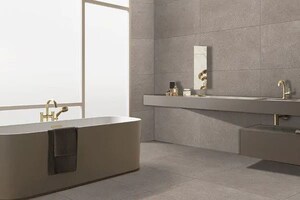 Bathroom in 4 BHK Builder Floor at Janakpuri – for Sale