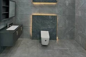 Bathroom in 4 BHK Builder Floor at Janakpuri – for Sale