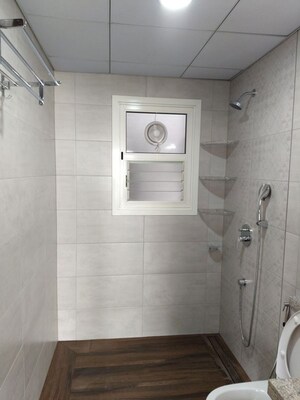 Bathroom in 3 BHK Apartment at Sobha Windsor, Whitefield – for Rent