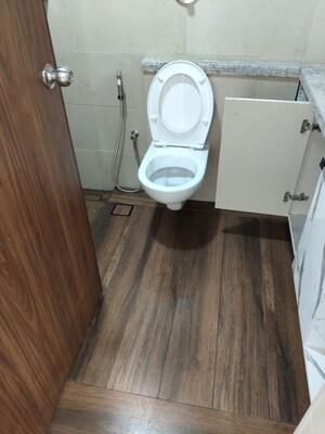 Bathroom in 3 BHK Apartment at Sobha Windsor, Whitefield – for Rent