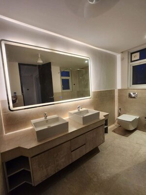Attached Bathroom in 4 BHK Apartment at M3M Merlin, Sector 67 – for Rent