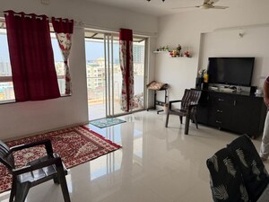 Living Room in 3 BHK Penthouse at Eisha Basilla, Kondhwa – for Sale