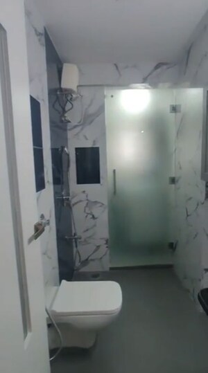Bathroom in 3 BHK Apartment at Chembur – for Rent