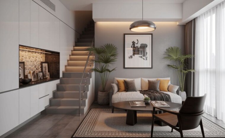 Living Room, janakpuri 4 Bedroom 325 Sq.Yd. Builder Floor In Janakpuri Delhi 10740565