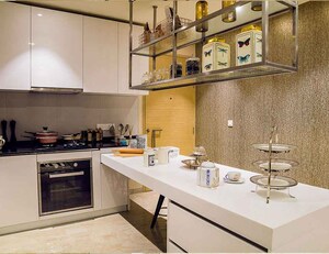 Kitchen in 3 BHK Apartment at Tata Serein, Pokhran Road No Two – for Sale