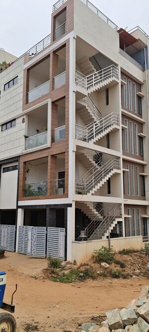 Staircase in 6+ BHK Independent House at Vidyaranyapura – for Sale