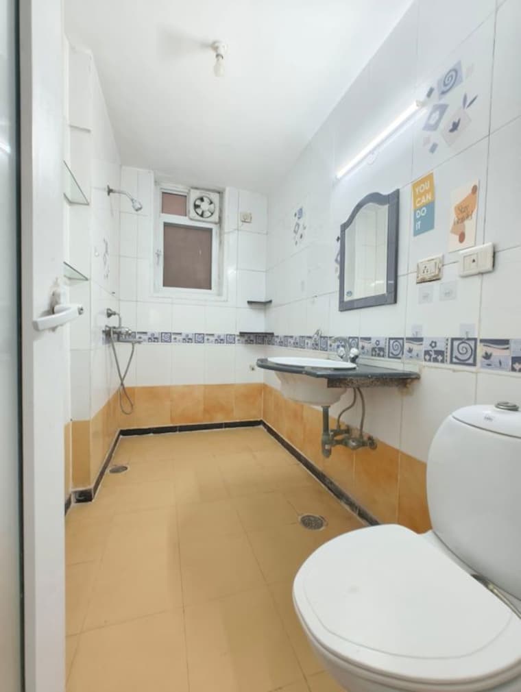 Attached Bathroom, cghs-hewo-apartments 3 Bedroom 1430 Sq.Ft. Apartment In Sector 56 Gurgaon 10740574