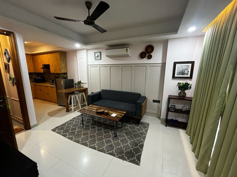 Kitchen, sector 42 1 Bedroom 968 Sq.Ft. Builder Floor In Sector 42 Gurgaon 10740606