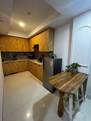 Kitchen in 1 BHK Builder Floor at Sector 42 – for Rent