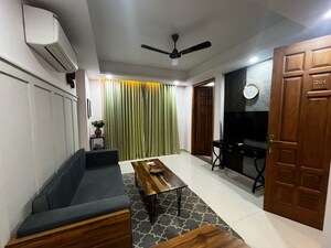 Living Room in 1 BHK Builder Floor at Sector 42 – for Rent