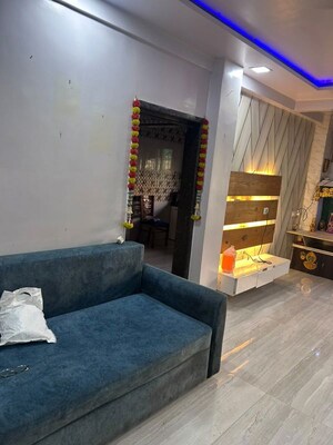 Living Room in 1 BHK Apartment at Shantivan CHS Andheri, Andheri West – for Rent