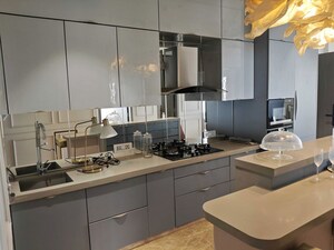 Kitchen in 2 BHK Apartment at Neumec Shreeji Towers, Wadala East – for Sale