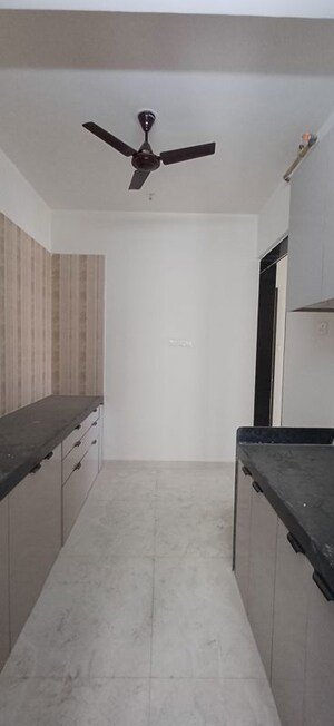 Kitchen in 3 BHK Apartment at Sheth Zuri, Laxmi Nagar – for Rent