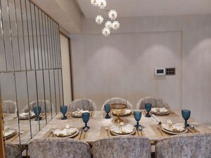 Living Room in 3 BHK Apartment at Lodha Woods, Kandivali East – for Sale