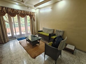 Living Room in 2 BHK Apartment at Clover Dale, Koregaon Park – for Rent