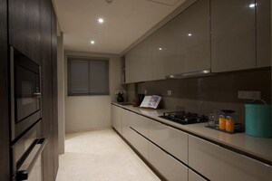 Kitchen in 3 BHK Apartment at Oberoi Forestville, Kolshet Road – for Sale