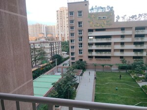 Balcony in 2 BHK Apartment at Godrej Hill Retreat, Mahalunge – for Rent