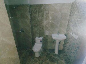 Bathroom in 4 BHK Builder Floor at Sushant Lok I – for Rent