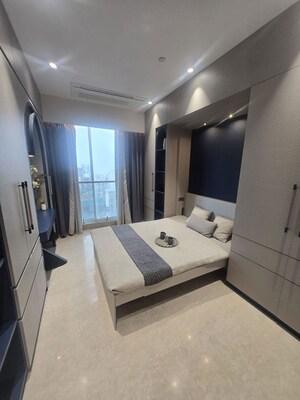 Living Room in 2 BHK Apartment at Marathon Monte South, Byculla West – for Sale