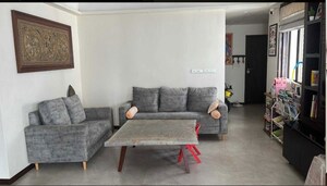 Living Room in 4 BHK Apartment at AWHO Sandeep Vihar, Whitefield – for Rent