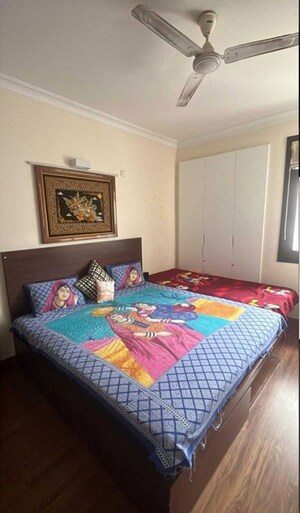 Bedroom in 4 BHK Apartment at AWHO Sandeep Vihar, Whitefield – for Rent