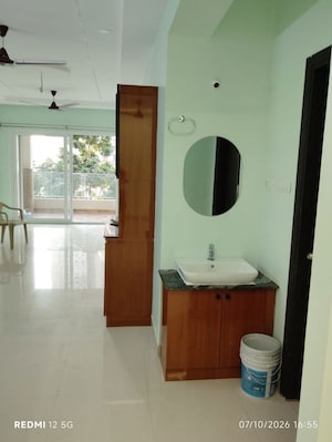 Bathroom in 3 BHK Apartment at Greenmark Mayfair Apartments, Tellapur – for Rent