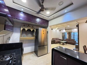 Kitchen in 2 BHK Apartment at Kanakia Spaces Niharika, Manpada – for Rent