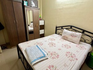 Bedroom in 1 BHK Apartment at Sapphire Lakeside, Powai – for Rent