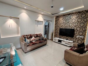 Living Room in 3 BHK Apartment at Nallagandla – for Rent