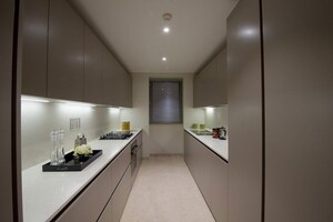 Kitchen in 3 BHK Apartment at Oberoi Forestville, Kolshet Road – for Sale